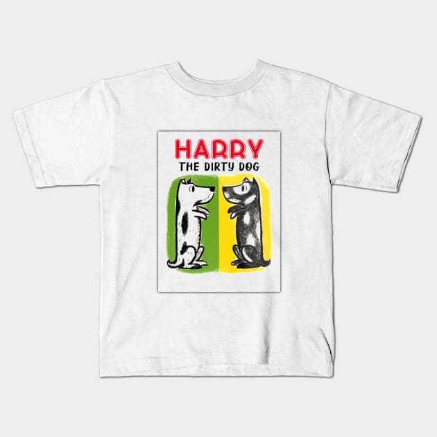 Harry the dirty dog Kids T-Shirt by Your Design